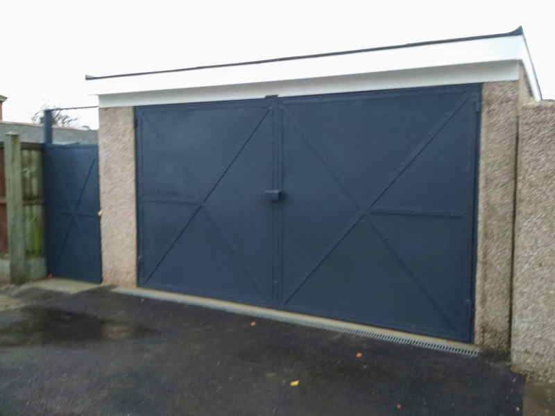 Garage front