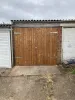 Garage with door closed